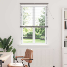 vidaXL Ablak Roló függönyökkel Ezüst 85 x 175 cm Alumínium lakástextília