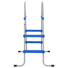 vidaXL acél és műanyag medencelétra talaj feletti medencéhez 84 cm medence kiegészítő