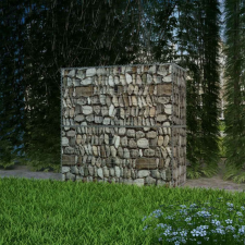 vidaXL acél gabion / kőkosár 100 x 50 cm kerti dekoráció