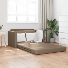 vidaXL Ágyazható Kanapé 2 az 1-ben Cappuccino 124x71x78 cm Műbőr bútor