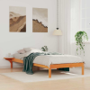 vidaXL Ágykeret éjjeliszekrényekkel Faggyú barna 100 x 220 cm