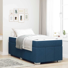 vidaXL Ágykeret Kék 80 x 200 cm szövet ágy és ágykellék