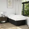 vidaXL ágykeret matrac nélkül fekete 90x200 cm szövet