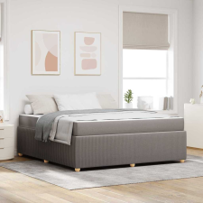 vidaXL Ágykeret matraccal matracmal Tópszínű 180 x 200 cm szövet ágy és ágykellék