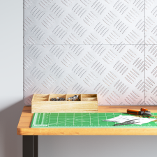 vidaXL Alumínium ellenőrzőlemezek - 4 csomag, csúszásmentes, 50x25 cm építőanyag