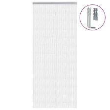 vidaXL alumínium láncos ajtószúnyogháló 90 x 200 cm szúnyogháló