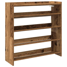 vidaXL antik fa szerelt fa cipőtartó 80x25x81 cm (859912) bútor