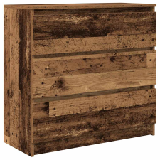 vidaXL antik fa szerelt fa tálalószekrény 80x35x76 cm (861740) bútor