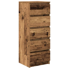 vidaXL antik fa szerelt fa tálalószekrény fiókos 37,5x35x99 cm (861767) bútor