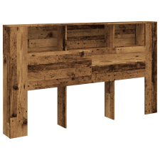 vidaXL antik fa színű szerelt fa áthidalószekrény 180x18,5x102,5 cm (856884) ágy és ágykellék