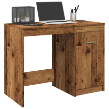 vidaXL antik fa színű szerelt fa íróasztal 100 x 50 x 76 cm íróasztal