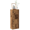 vidaXL antik fa színű szerelt fa könyvespolc 40x24x102 cm