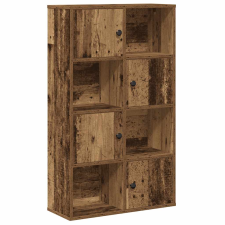 vidaXL antik fa színű szerelt fa könyvespolc 60x24x101,5 cm (860398) bútor