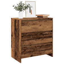 vidaXL antik fa színű szerelt fa tálalószekrény 70x41x75 cm bútor