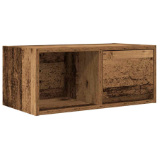 vidaXL antik fa színű szerelt fa TV-szekrény 60x31x25,5 cm (861450) bútor