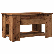 vidaXL antik fás szerelt fa dohányzóasztal 79 x 49 x 41 cm (856928) bútor