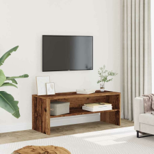 vidaXL antik hatású szerelt fa TV-szekrény 100 x 40 x 40 cm bútor