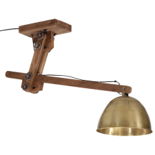 vidaXL antik sárgaréz mennyezeti lámpa 25 W 105x30x65-108 cm E27 világítás