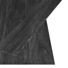vidaXL antracit tölgyszínű öntapadós PVC padlódeszkák 4,46 m² 3 mm (143871) járólap