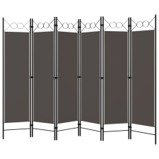 vidaXL antracitszürke 6 paneles paraván 240 x 180 cm (320713) bútor