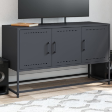vidaXL antracitszürke acél TV-szekrény 100,5x39x60,5 cm bútor