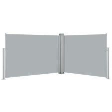 vidaXL antracitszürke behúzható oldalsó napellenző 100 x 1000 cm kerti bútor
