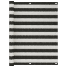 vidaXL antracitszürke-fehér HDPE erkélynapellenző 120 x 300 cm kerti bútor