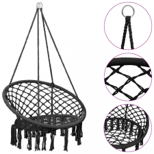vidaXL antracitszürke függőszék 80 cm kerti bútor