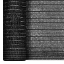 vidaXL antracitszürke HDPE belátásgátló háló 2 x 25 m 195 g/m² (149312) kerti bútor