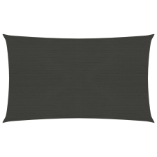 vidaXL antracitszürke HDPE napvitorla 160 g/m² 5 x 7 m kerti bútor