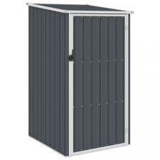 vidaXL Antracitszürke horganyzott acél kerti fészer 87 x 98 x 159 cm kerti tárolás