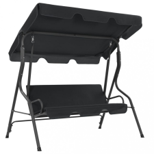 vidaXL antracitszürke kerti hintaágy 170 x 110 x 153 cm hintaágy