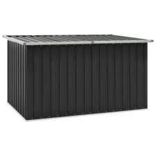 vidaXL Antracitszürke kerti tárolóláda 171 x 99 x 93 cm kerti tárolás