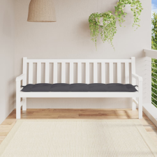 vidaXL Antracitszürke oxford szövet kerti padpárna 180 x 50 x 7 cm lakástextília