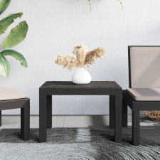 vidaXL antracitszürke PP kerti asztal 59 x 47 x 40 cm kerti bútor