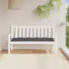 vidaXL Antracitszürke szövet kerti padpárna 150 x 50 x 7 cm
