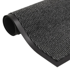 vidaXL antracitszürke tűzött lábtörlő 60 x 150 cm lakástextília