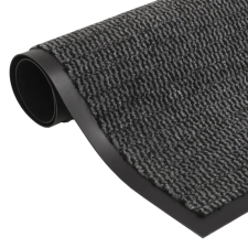 vidaXL antracitszürke tűzött lábtörlő 60 x 180 cm lakástextília