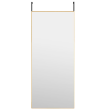 vidaXL arany üveg és alumínium ajtótükör 40x100 cm (327417) bútor