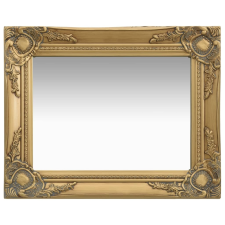 vidaXL aranyszínű barokk stílusú fali tükör 50 x 40 cm bútor
