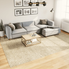 vidaXL Aranyszínű hosszú szálú bozontos modern szőnyeg 240 x 340 cm lakástextília