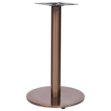 vidaXL aranyszínű rozsdamentes acél bisztróasztalláb Ø45x72 cm bútor