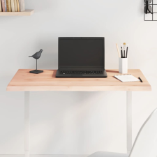 vidaXL asztallap 80x40x2 cm kezeletlen tömörfa tölgyfa élőszegélyes bútor