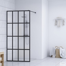 vidaXL átlátszó edzett üveg zuhanyfal 90 x 195 cm kád, zuhanykabin