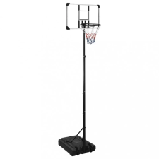 vidaXL átlátszó polikarbonát kosárlabdaállvány 280-350 cm kosárlabda felszerelés