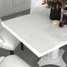 vidaXL átlátszó PVC védőabrosz 90 x 90 cm 1,6 mm party kellék