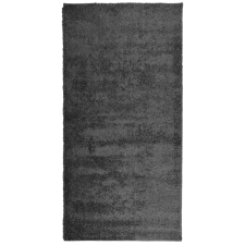 vidaXL atracitszürke hosszú szálú bozontos modern szőnyeg 100 x 200 cm (375188) lakástextília
