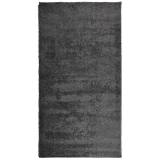 vidaXL atracitszürke hosszú szálú bozontos modern szőnyeg 80 x 150 cm (375185) lakástextília