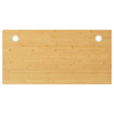 vidaXL bambusz asztallap 100x50x2,5 cm bútor