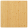vidaXL bambusz asztallap 80 x 80 x 4 cm